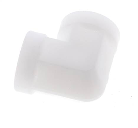 Raccord coudé 90deg G1/2'' femelle Polypropylène (pp) 10bar (140.5psi) FDA