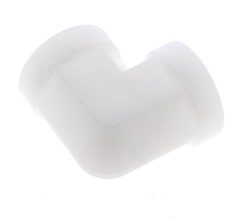 Raccord coudé 90deg G1/2'' femelle Polypropylène (pp) 10bar (140.5psi) FDA