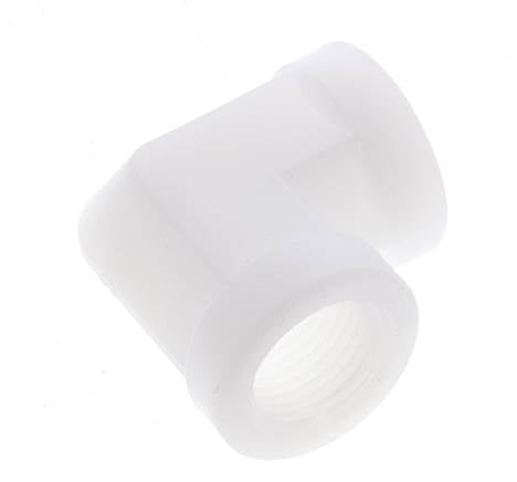 Raccord coudé 90deg G1/2'' femelle Polypropylène (pp) 10bar (140.5psi) FDA
