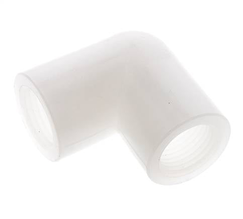 Raccord coudé 90deg G1/2'' Femelle PVDF 10bar (140.5psi) FDA