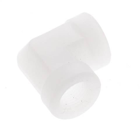 Raccord coudé 90deg G1/8'' femelle Polypropylène (pp) 10bar (140.5psi) FDA