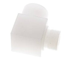 Raccord coudé 90deg G3/4'' mâle x femelle PVDF 10bar (140.5psi) FDA