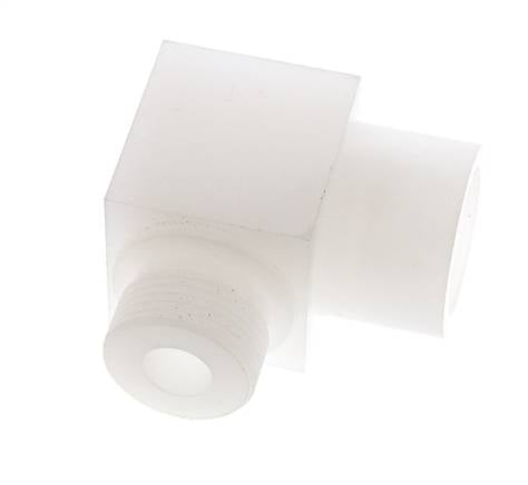 Raccord coudé 90deg G3/4'' mâle x femelle PVDF 10bar (140.5psi) FDA