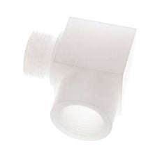 Raccord coudé 90deg G3/4'' mâle x femelle PVDF 10bar (140.5psi) FDA