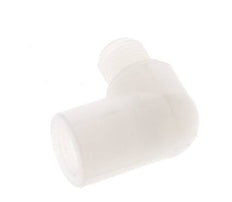 Raccord coudé 90deg G1/8'' mâle x femelle PVDF 10bar (140.5psi) FDA