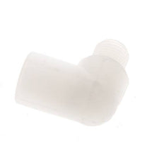 Raccord coudé 90deg G1/8'' mâle x femelle PVDF 10bar (140.5psi) FDA
