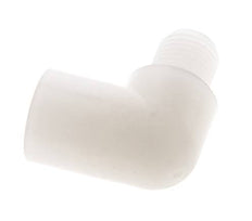 Raccord coudé 90deg G1/4'' mâle x femelle PVDF 10bar (140.5psi) FDA