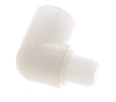 Raccord coudé 90deg G1/4'' mâle x femelle PVDF 10bar (140.5psi) FDA