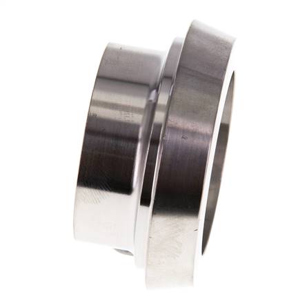 DIN 11851 Raccord sanitaire (laitier) 56mm Cône x 41mm Extrémité à souder Acier inoxydable