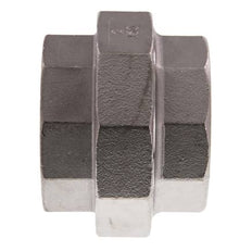 Rp 2'' Acier inoxydable Mamelon double 3-pièces avec joint conique 16 Bar