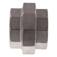 Rp 2'' Acier inoxydable Mamelon double 3-pièces avec joint conique 16 Bar