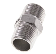 1/2'' NPT Mamelon double en acier inoxydable 16 Bar