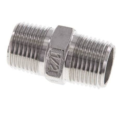1/2'' NPT Mamelon double en acier inoxydable 16 Bar