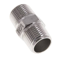 1/2'' NPT Mamelon double en acier inoxydable 16 Bar