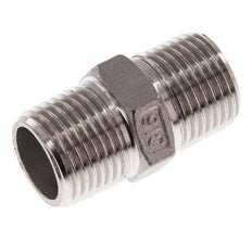 R 1/2'' Acier inoxydable double mamelon 16 Bar [2 Pièces].