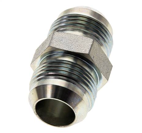 JIC Double Nipple UN 1-3/16''-12 Acier 170bar (2388.5psi)