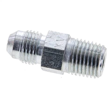 JIC Double Nipple UN 1-5/8''-12 x 1'' NPT Acier inoxydable 140bar (1967.0psi)