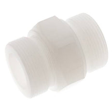 Mamelon double G1 1/2'' PVDF 10bar (140.5psi) FDA 55mm Hex