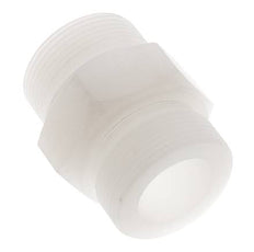 Mamelon double G1 1/2'' PVDF 10bar (140.5psi) FDA 55mm Hex