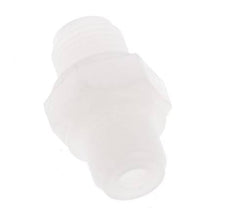 Mamelon double G1/8'' PVDF 10bar (140.5psi) FDA 14mm Hex