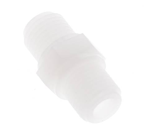 Mamelon double G1/4'' PVDF 10bar (140.5psi) FDA 17mm Hex