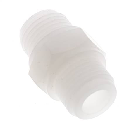 Mamelon double G1/2'' PVDF 10bar (140.5psi) FDA 27mm Hex