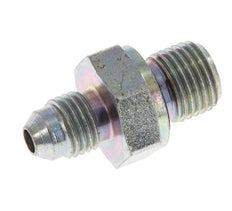 Raccord JIC double G1/4'' x UNF 7/16''-20 Acier NBR 310bar (4355.5psi) [2 Pièces]