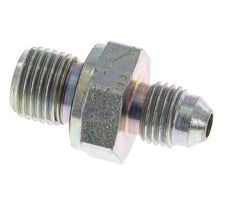 Raccord JIC double G1/4'' x UNF 7/16''-20 Acier NBR 310bar (4355.5psi) [2 Pièces]