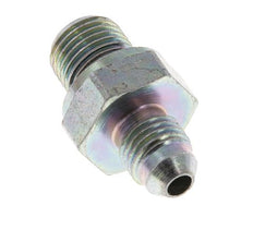 Raccord JIC double G1/4'' x UNF 7/16''-20 Acier NBR 310bar (4355.5psi) [2 Pièces]