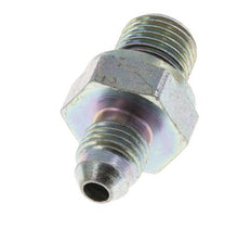 Raccord JIC double G1/4'' x UNF 7/16''-20 Acier NBR 310bar (4355.5psi) [2 Pièces]