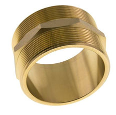 Embout double G3'' Laiton Joint plat 16bar (224.8psi) 89mm Hex