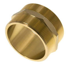 Embout double G3'' Laiton Joint plat 16bar (224.8psi) 89mm Hex