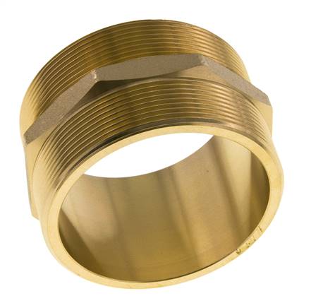 Embout double G3'' Laiton Joint plat 16bar (224.8psi) 89mm Hex