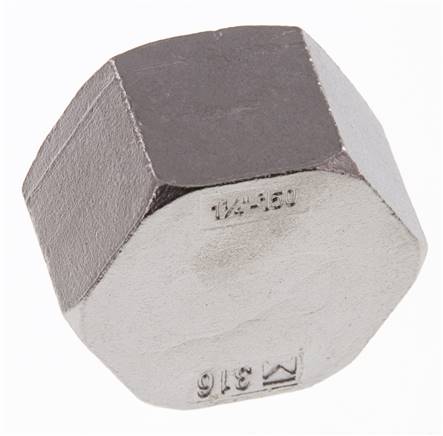 Rp 1 1/4'' Acier inoxydable Embout 16 Bar