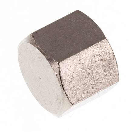 G 1/4'' Embout en laiton nickelé 16 Bar [5 Pièces].