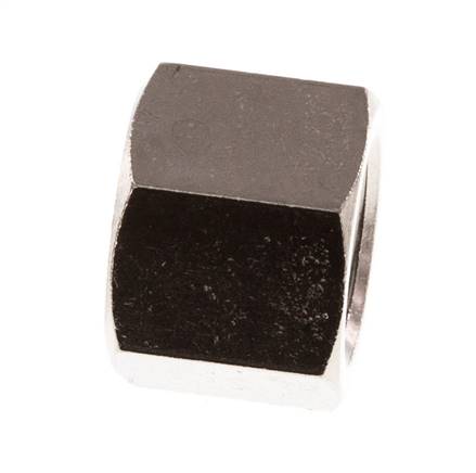 G 1/4'' Embout en laiton nickelé 16 Bar [5 Pièces].