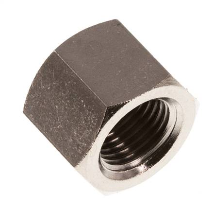 G 1/4'' Embout en laiton nickelé 16 Bar [5 Pièces].