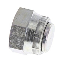 Capuchon d'extrémité G3/8'' en acier avec cône hexagonal externe 60° 425bar (5971.25psi) hydraulique [2 pièces].
