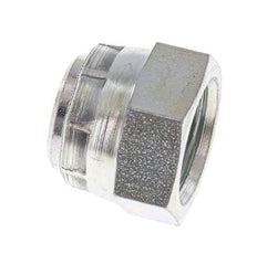 Capuchon d'extrémité G3/8'' en acier avec cône hexagonal externe 60° 425bar (5971.25psi) hydraulique [2 pièces].