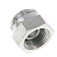 Capuchon d'extrémité G3/8'' en acier avec cône hexagonal externe 60° 425bar (5971.25psi) hydraulique [2 pièces].