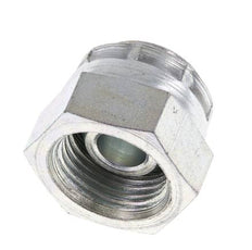 Capuchon d'extrémité G3/8'' en acier avec cône hexagonal externe 60° 425bar (5971.25psi) hydraulique [2 pièces].