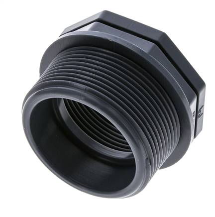 Bague De Réduction G1 1/2'' Femelle x G2'' Mâle Polypropylène (pp) 10bar (140.5psi) FDA 65mm Hex