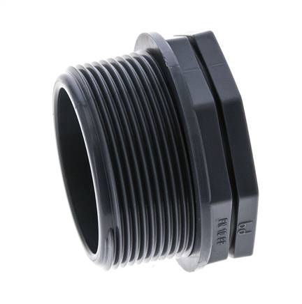 Bague De Réduction G1 1/2'' Femelle x G2'' Mâle Polypropylène (pp) 10bar (140.5psi) FDA 65mm Hex