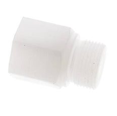 Extension filetée G3/4'' mâle x femelle PVDF 10bar (140.5psi) FDA 32mm Hex
