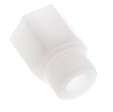 Extension filetée G3/4'' mâle x femelle PVDF 10bar (140.5psi) FDA 32mm Hex