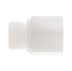 Extension filetée G3/4'' mâle x femelle PVDF 10bar (140.5psi) FDA 32mm Hex
