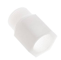 Extension filetée G3/4'' mâle x femelle PVDF 10bar (140.5psi) FDA 32mm Hex