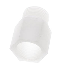 Extension filetée G3/4'' mâle x femelle PVDF 10bar (140.5psi) FDA 32mm Hex