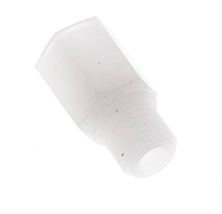 Extension filetée G1/4'' mâle x femelle PVDF 10bar (140.5psi) FDA 17mm Hex