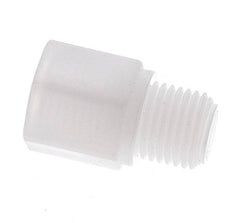 Extension filetée G1/4'' mâle x femelle Polypropylène (pp) 10bar (140.5psi) FDA 17mm Hex